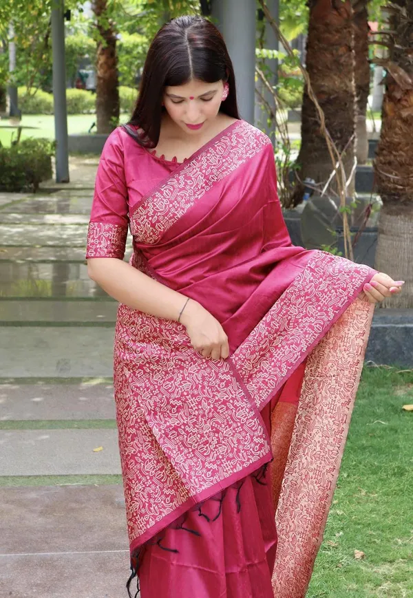 PINK_PURE_BANARASI_SAREE